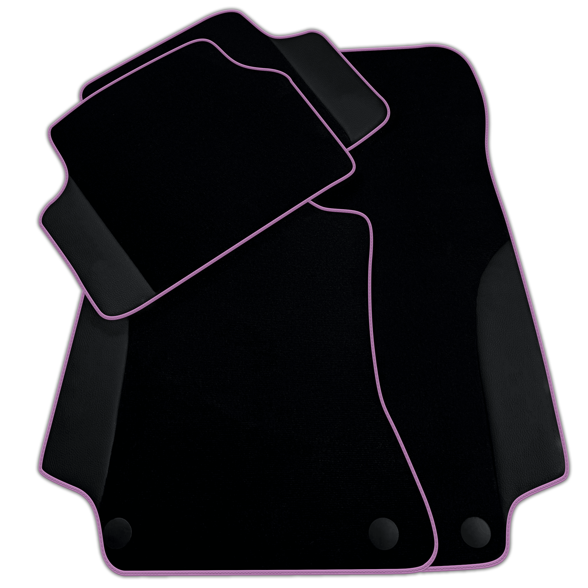 Customizable Black Floor Mats For Mercedes Benz E-Class C207 Coupe Facelift (2013-2017)