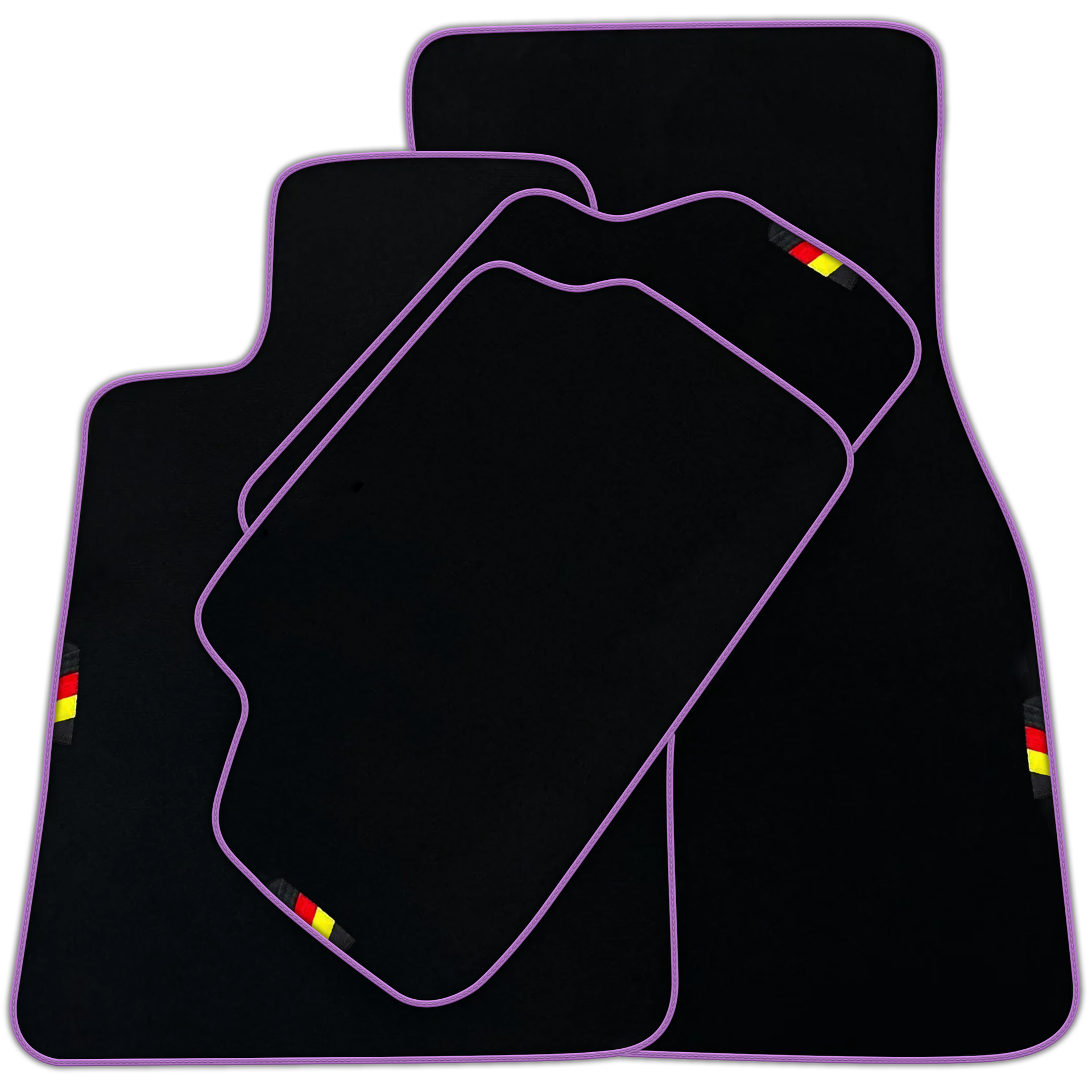 Black Floor Mats For BMW 3 Series E46 Coupe Germany Edition | Various Trim Colors
