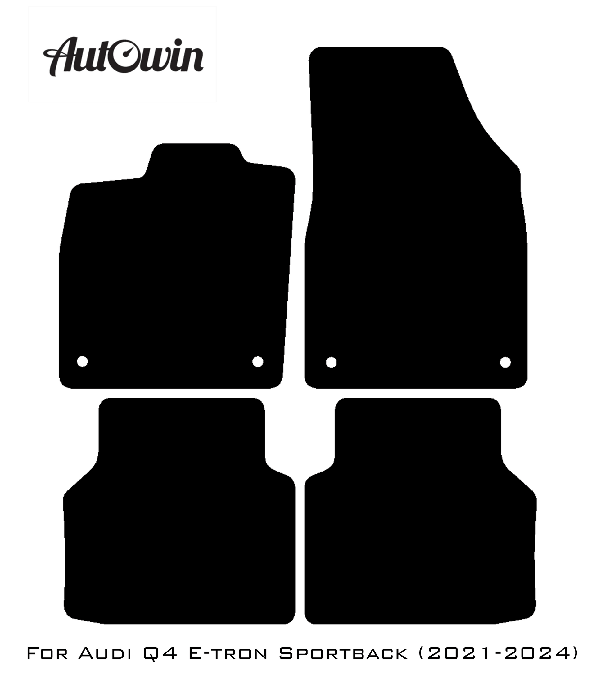 Floor Mats for Audi Q4 E-tron Sportback (2021-2024) - AutoWin