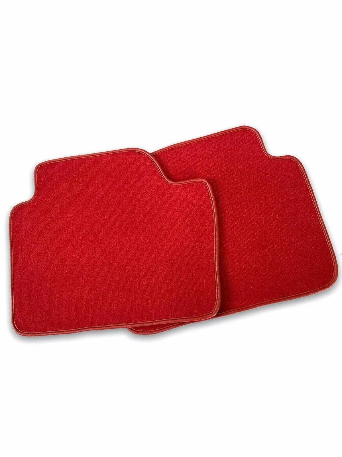 Red Floor Mats For BMW 1 Series F70 ROVBUT Brand Tailored Set Perfect Fit Green SNIP Collection - AutoWin