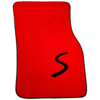 Red Floor Mats for Mini Countryman R60 (2010-2017) - AutoWin