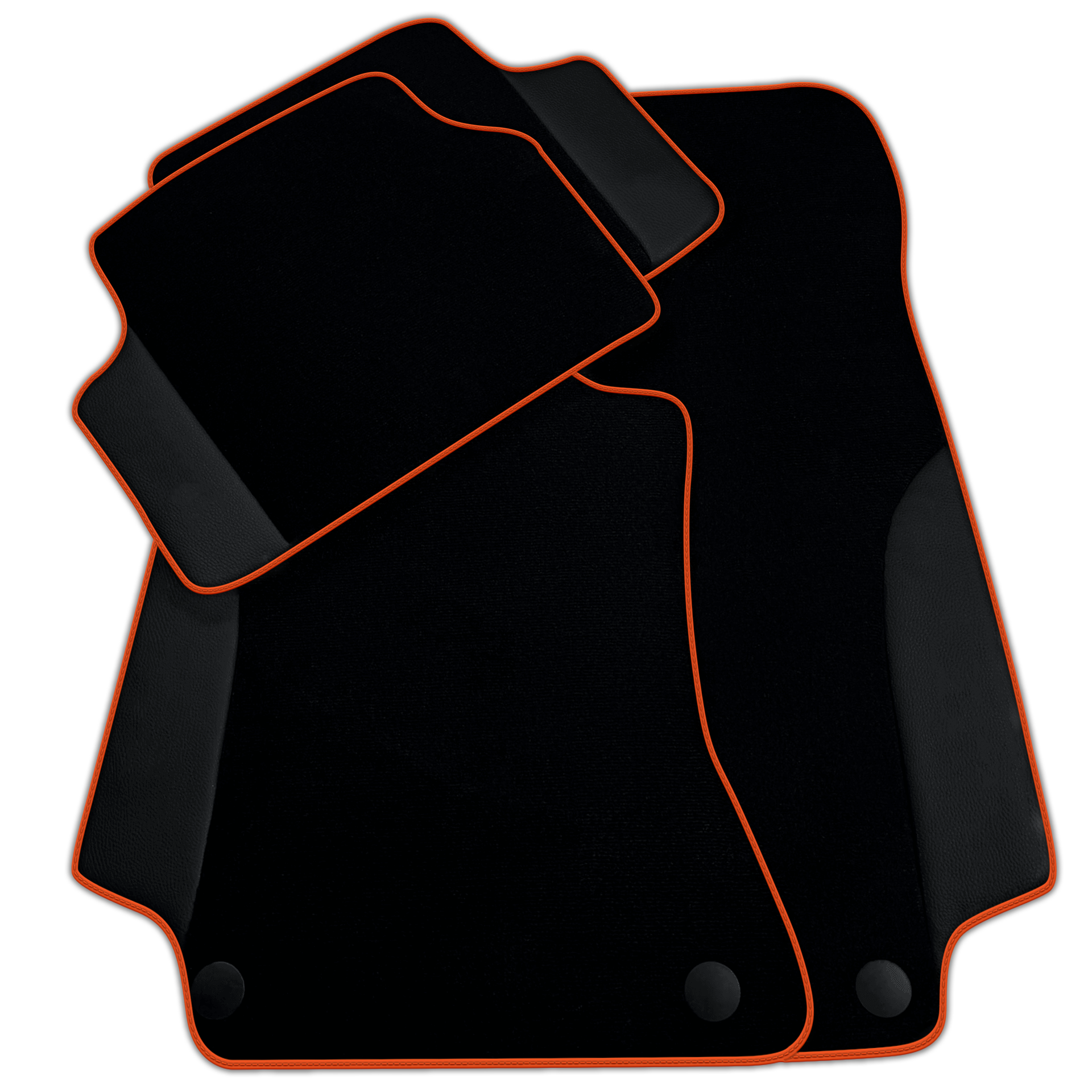 Customizable Black Floor Mats For Mercedes Benz A-Class W169 (2004-2012)
