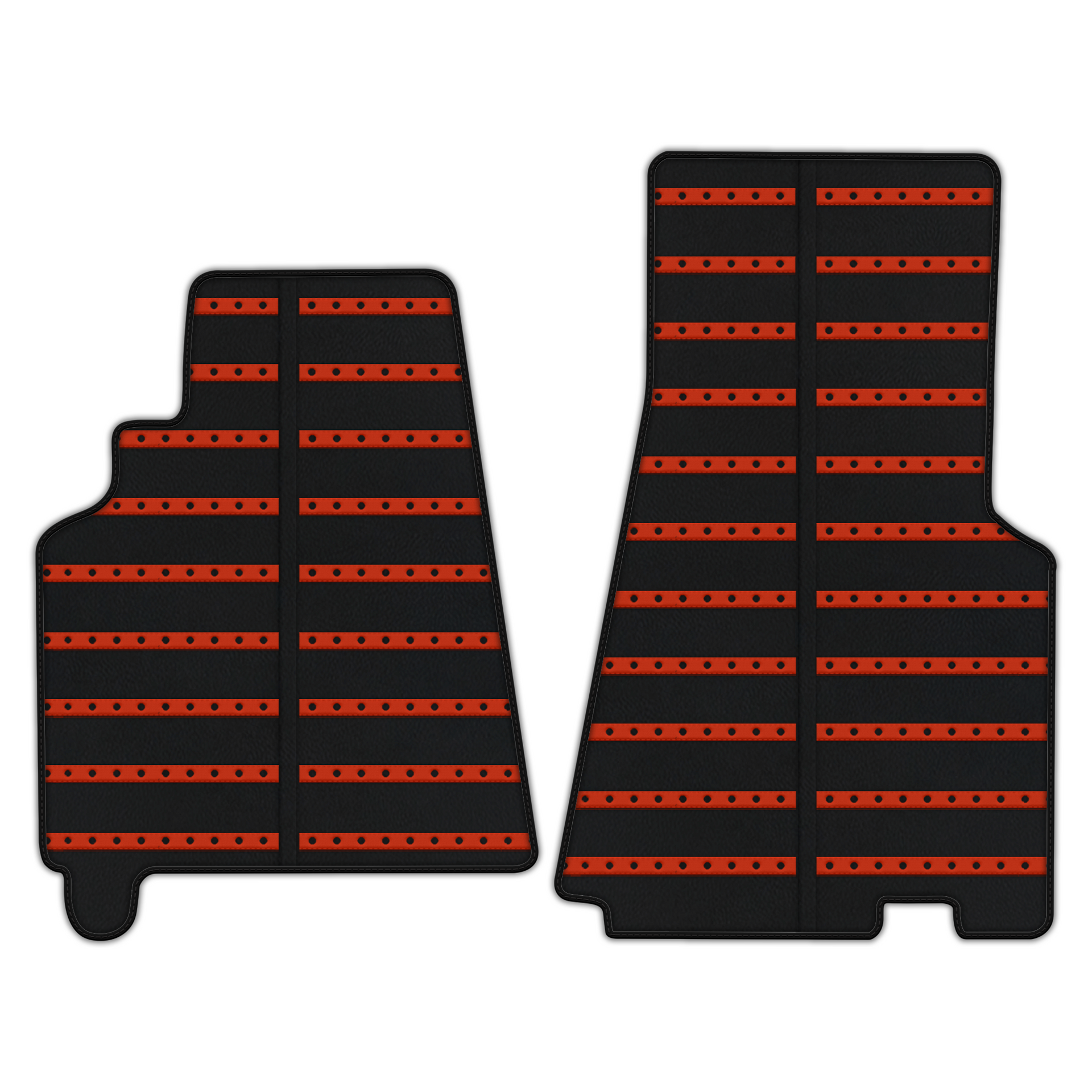 Premium Leather Daytona Floor Mats for Ferrari 575M (2002-2006)