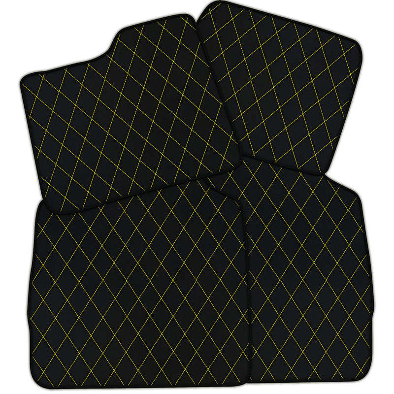 Customizable Single Diamond Pattern Floor Mats for Ferrari Purosangue (2023-2024)