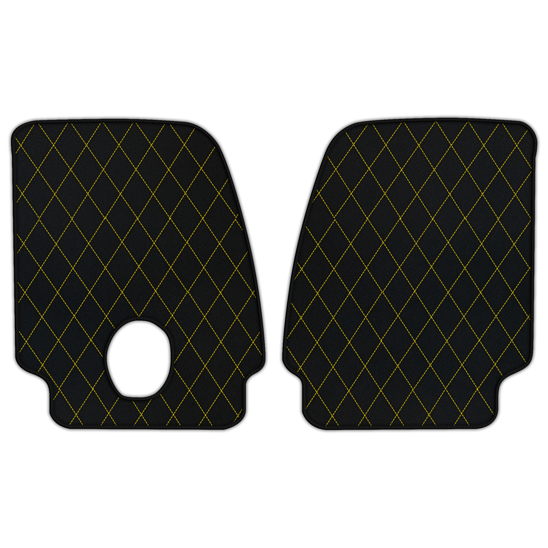 Customizable Leather Floor Mats for Ferrari Monza SP2 - Diamond