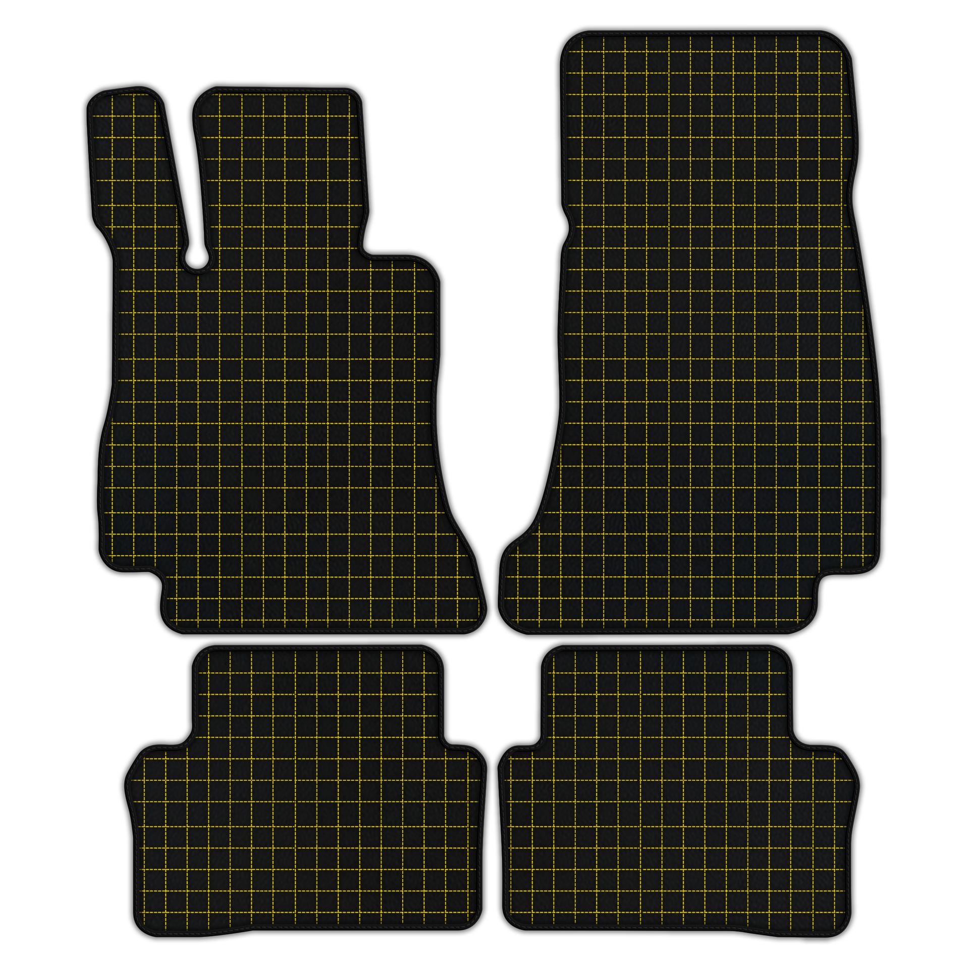 Custom Leather Floor Mats for Mercedes-Benz AMG GT (2018-2025)