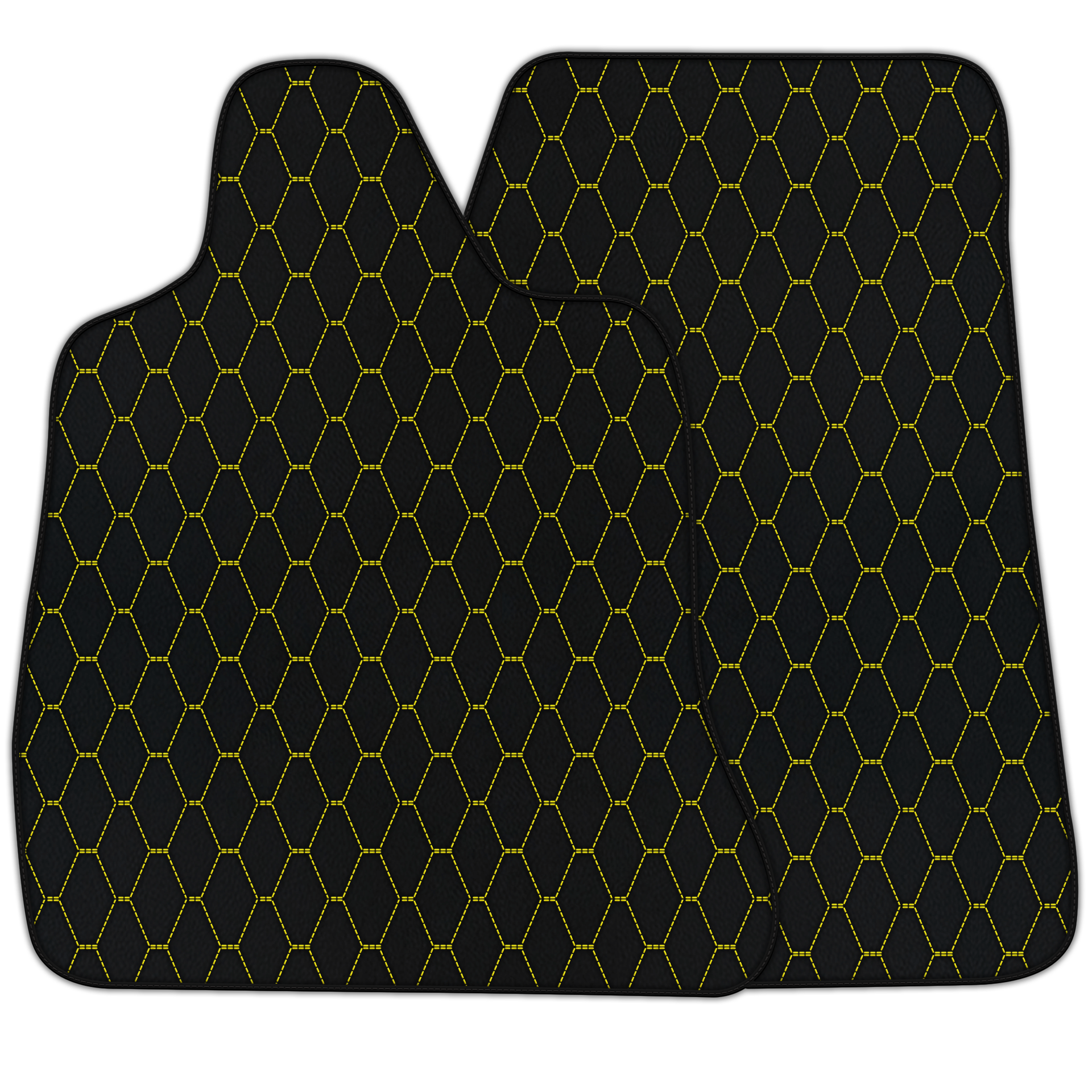Premium Customizable Leather Floor Mats for Corvette C7 (2014-2019)