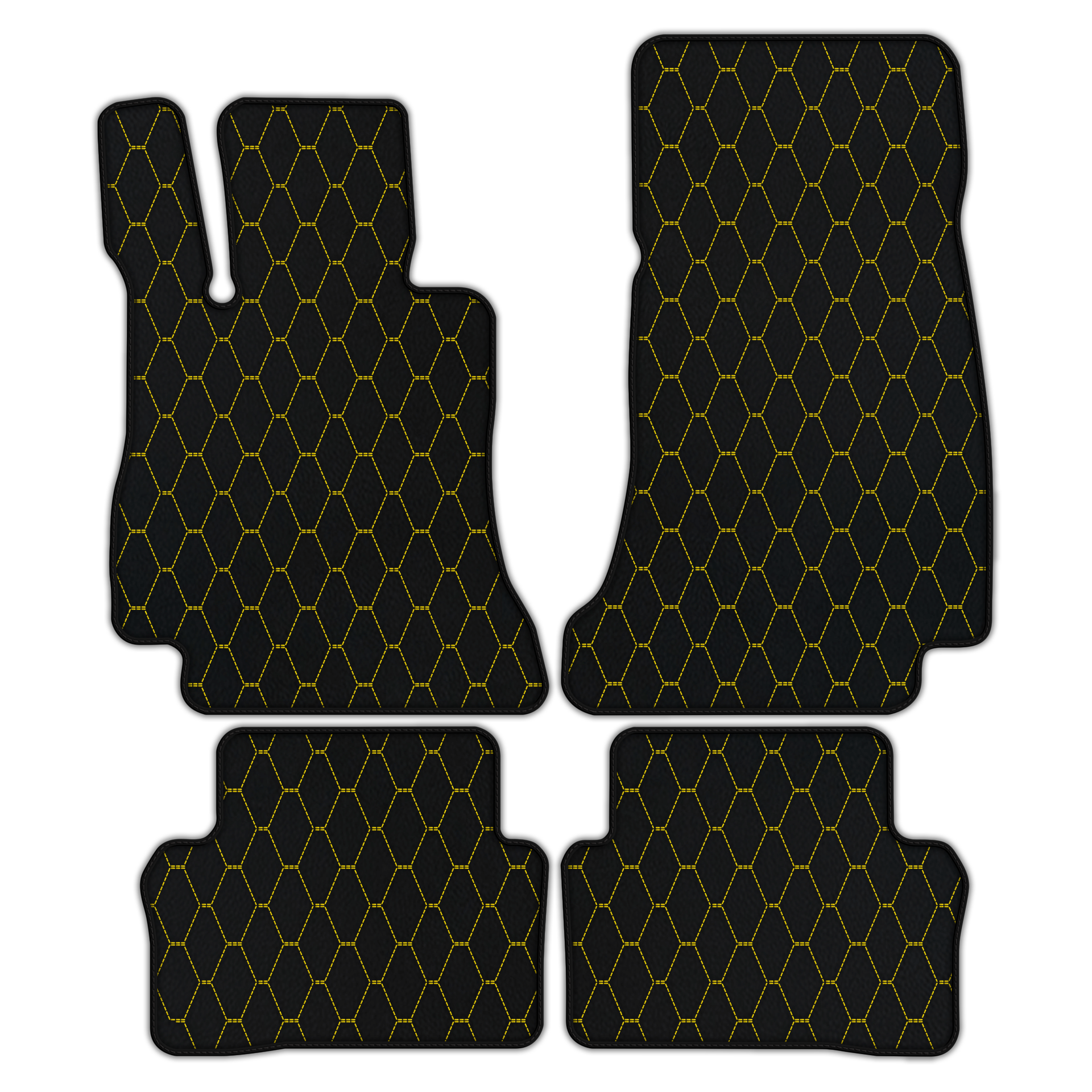 Custom Leather Floor Mats for Mercedes-Benz AMG GT (2018-2025)