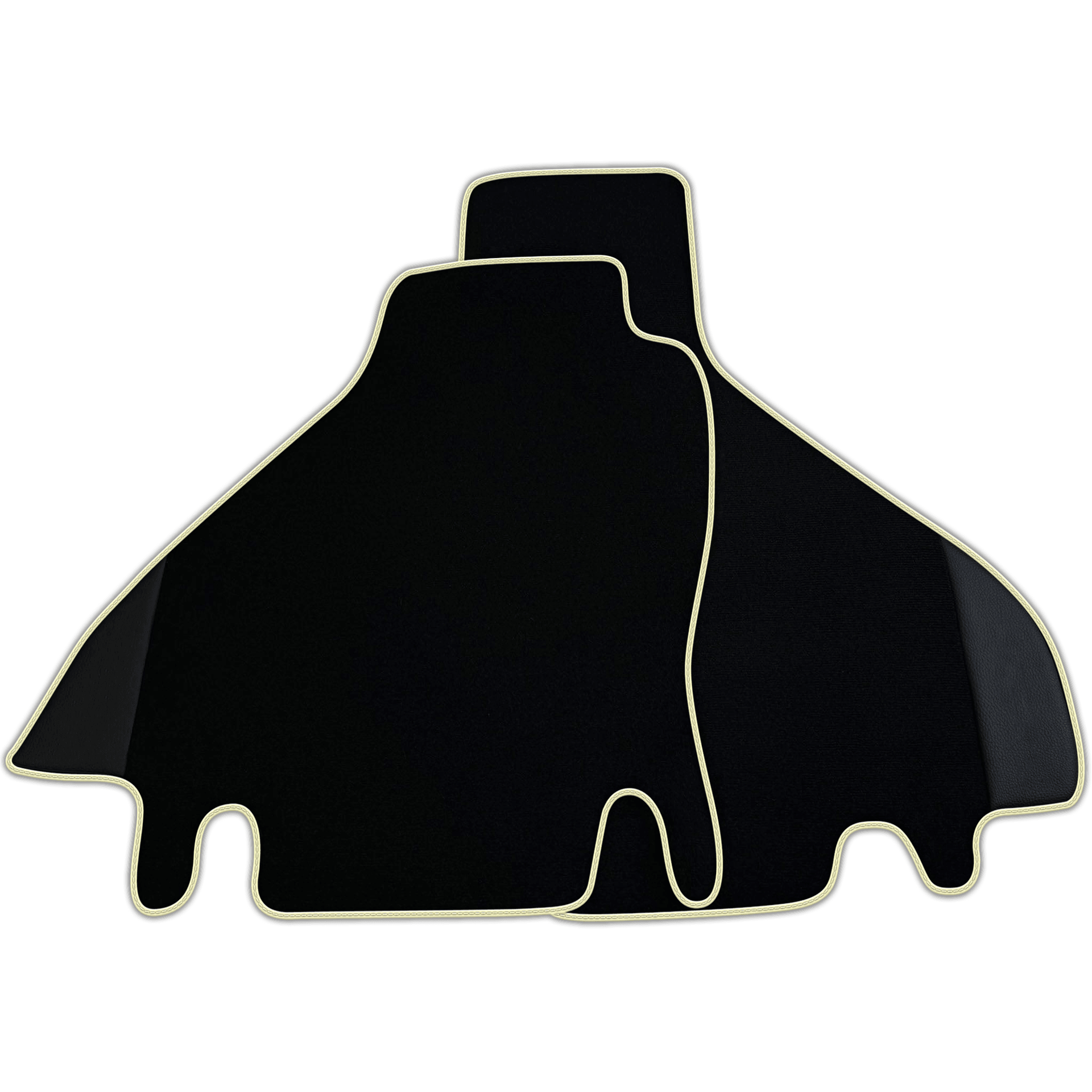 Custom Floor Mats for Ferrari Testarossa (1984–1996) with Leather