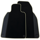 Custom Floor Mats for Porsche Cayman 987 (2009-2012) With Leather
