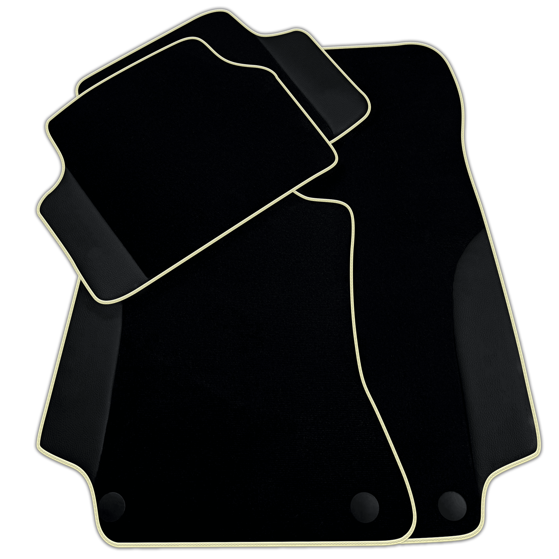 Customizable Black Floor Mats For Mercedes Benz A-Class W177 Sedan (2019-2023)