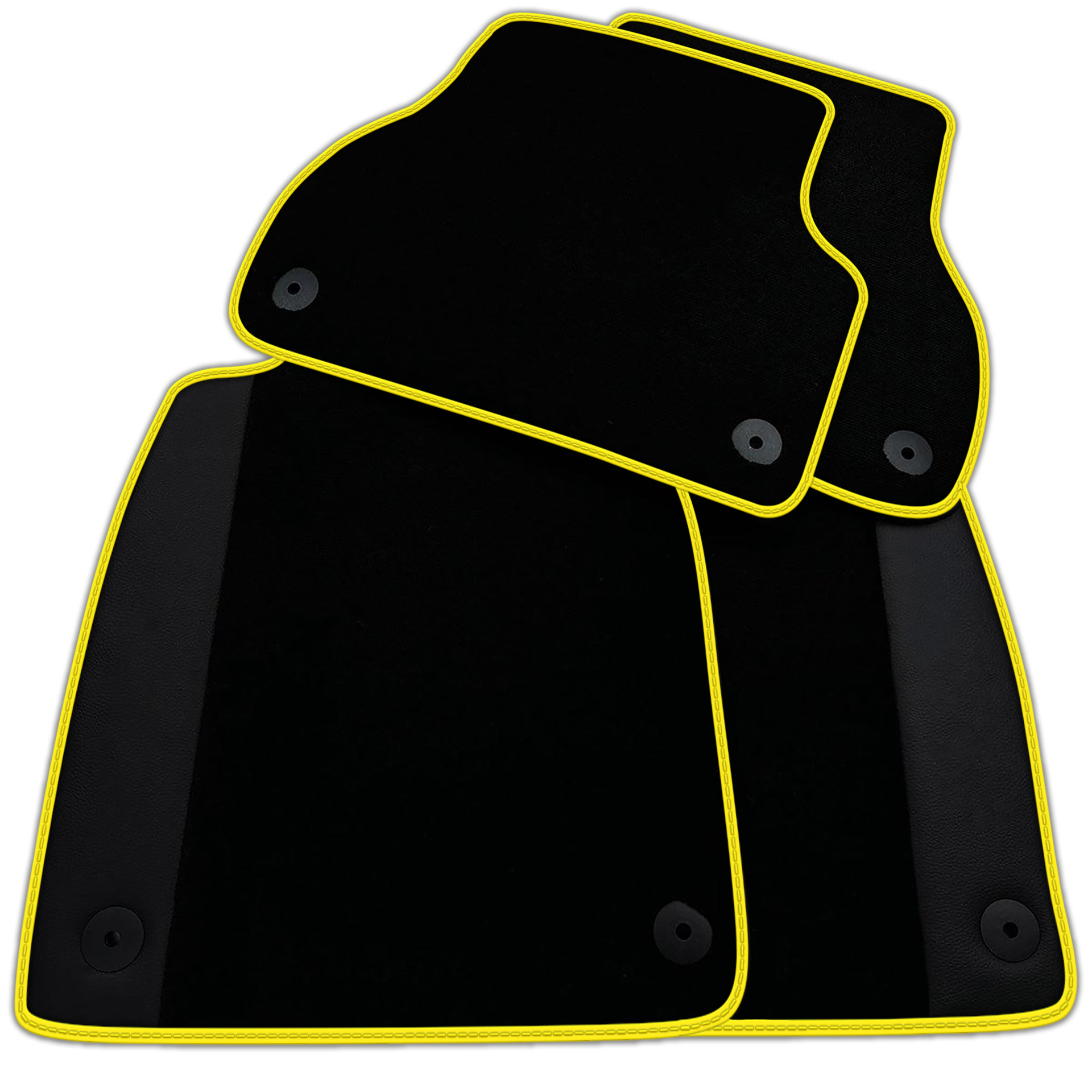 Customizable Black Floor Mats for Audi A5 - F57 Sportback (2020-2023)