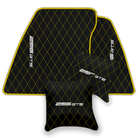 Ferrari 296 GTB Black Leather Floor Mats | Stylish & Durable