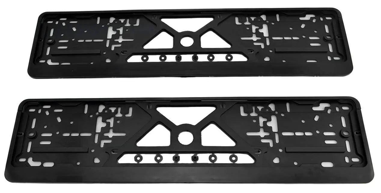Autowin Empty Number Plate Holder Eu Standard Size 52 cm x 11 cm - AutoWin