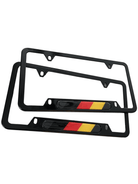 Autowin Number Plate Holder USA Standard Size Germany Flag - AutoWin