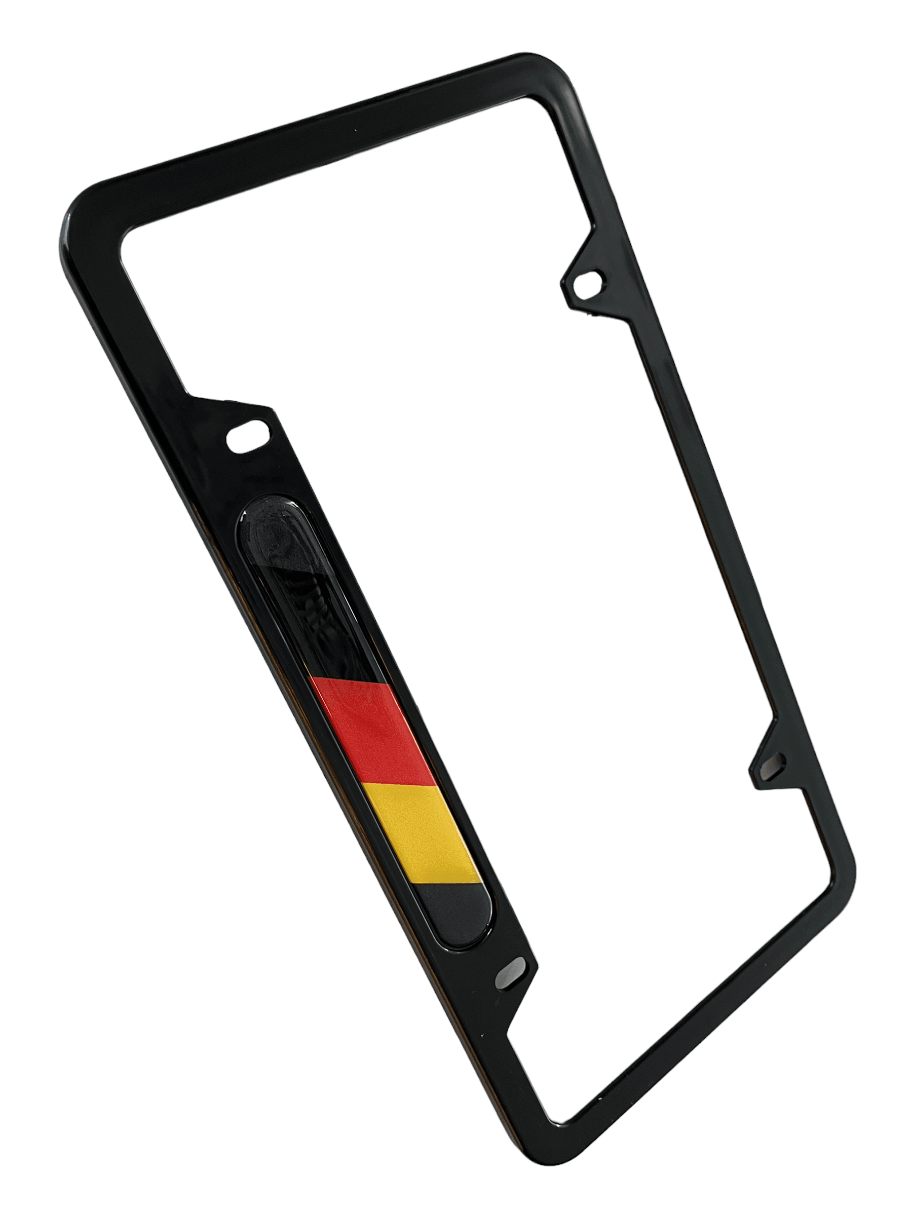 Autowin Number Plate Holder USA Standard Size Germany Flag - AutoWin