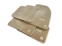Beige Floor Mats for Audi A6 - C8 Allroad Quattro (2019-2023) | ER56 Design - AutoWin