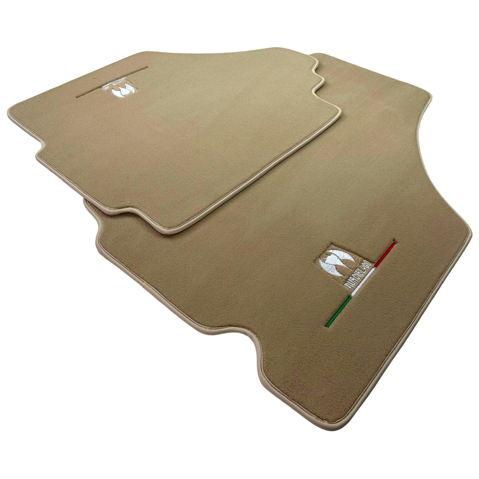 Beige Floor Mats for Lamborghini Murcielago AutoWin Brand - AutoWin
