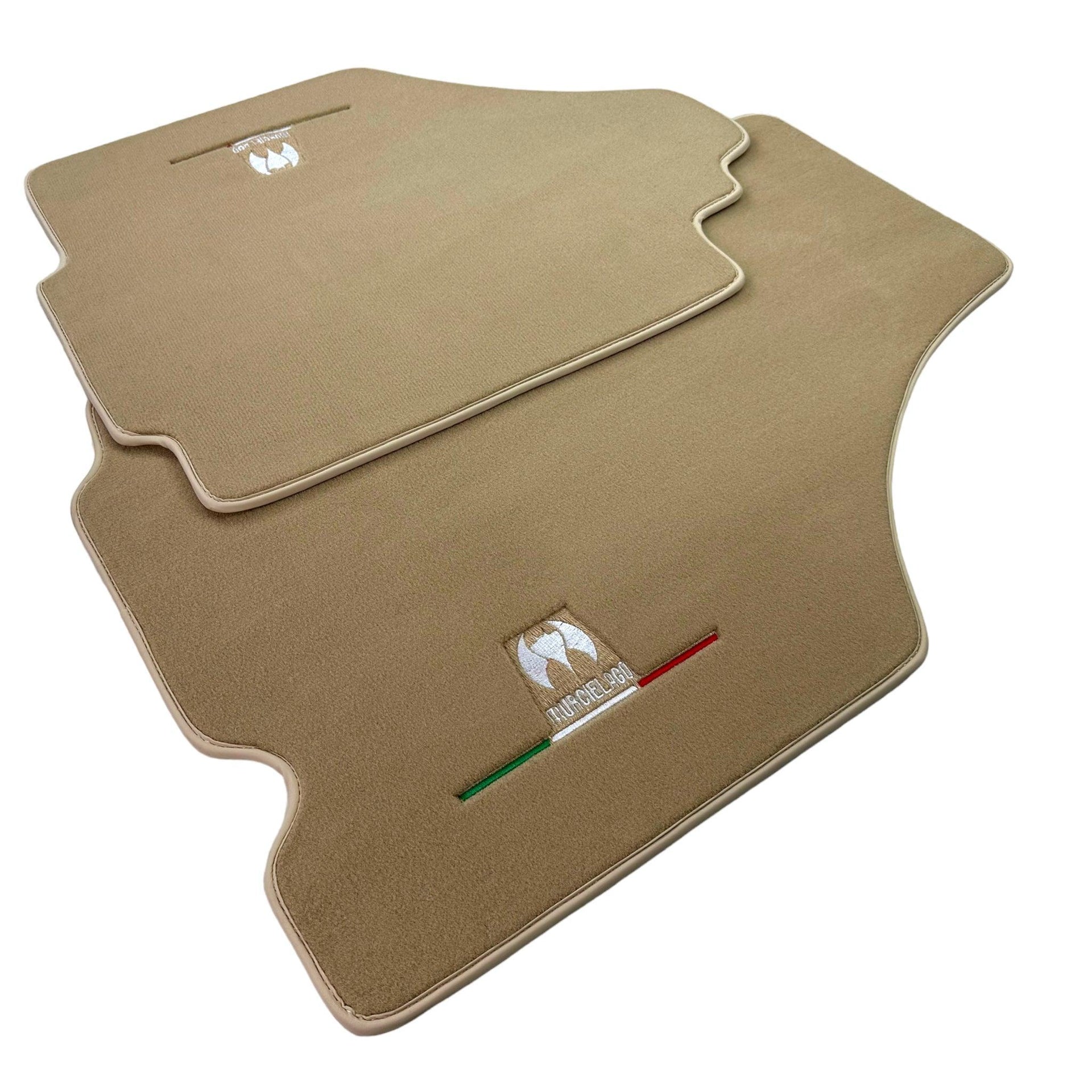 Beige Floor Mats for Lamborghini Murcielago AutoWin Brand - AutoWin
