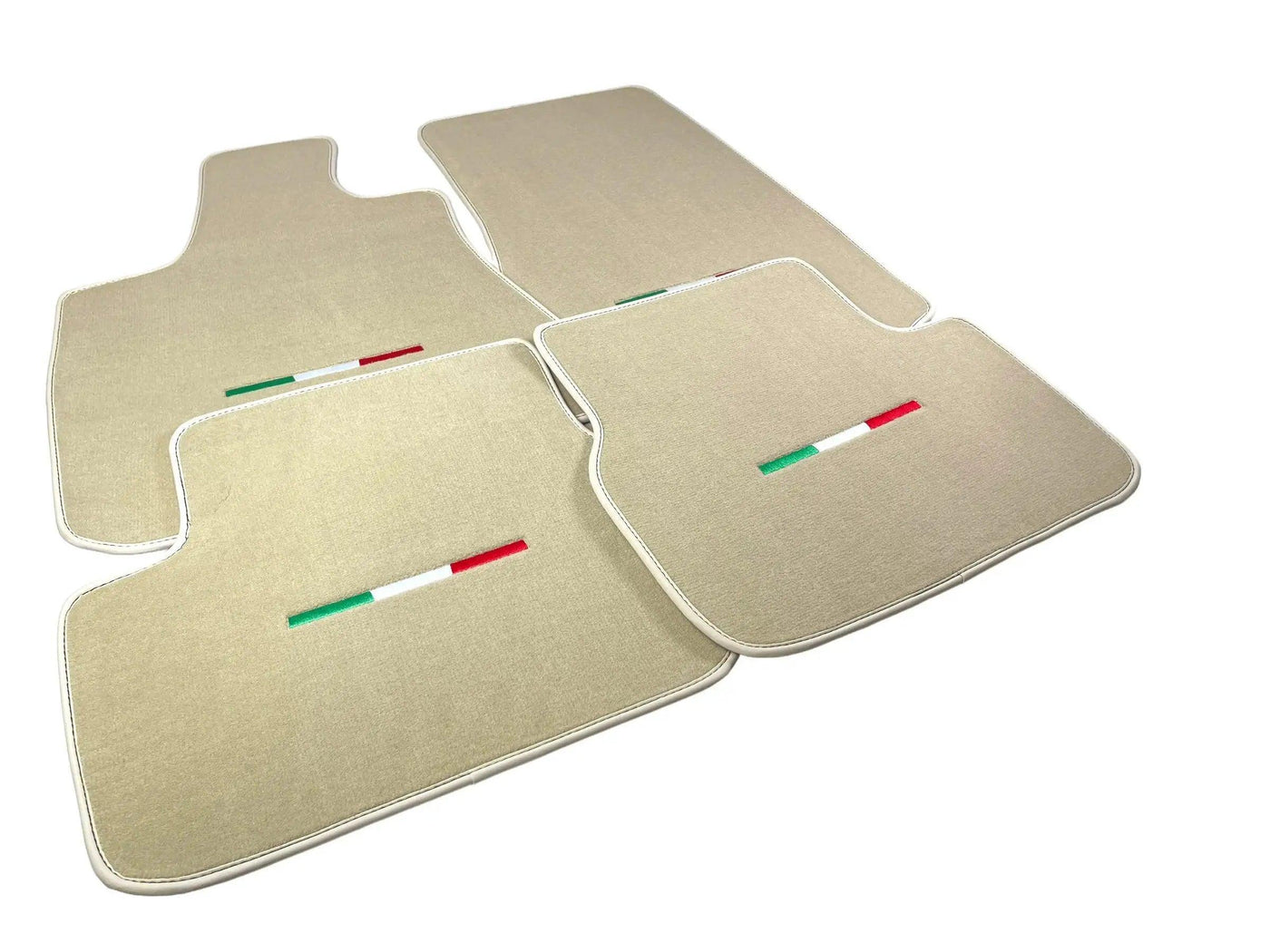 Beige Floor Mats For Maserati Grecale (2023-2024) Italy Edition - AutoWin