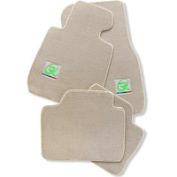 Beige Mats For BMW 5 Series E34 Sedan Tailored Set Perfect Fit - AutoWin