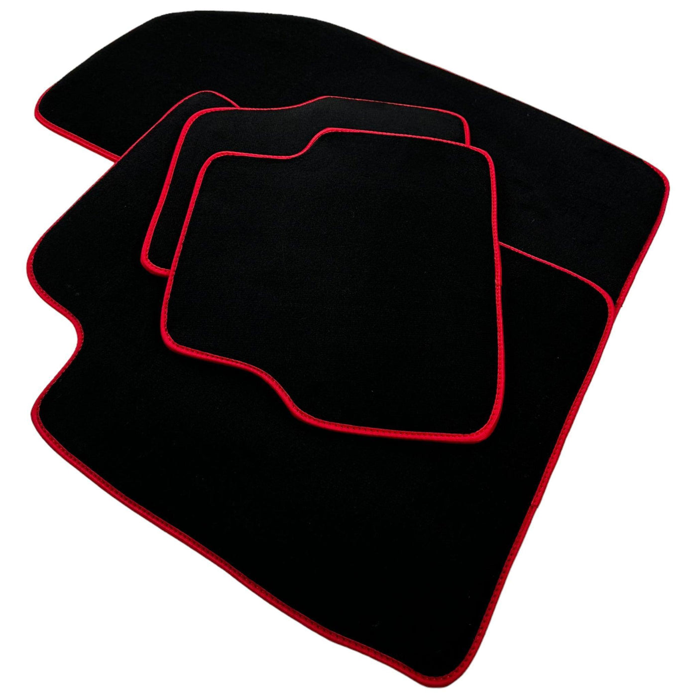 Black Floor Mats for Alfa Romeo 159 4-door Sedan (2006-2011) - AutoWin