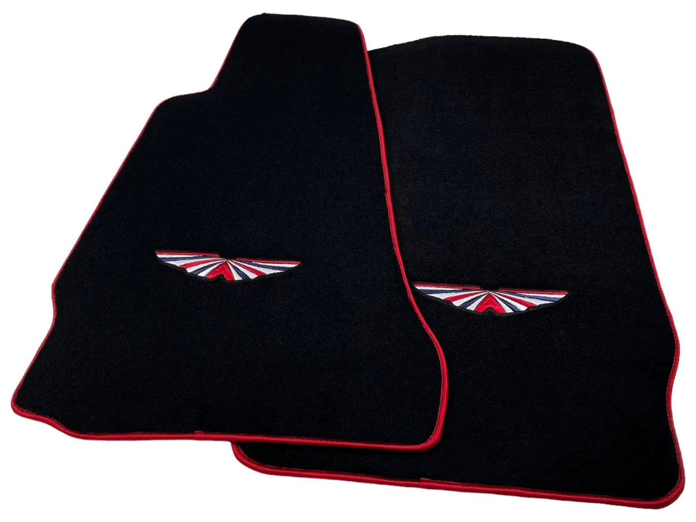 Black Floor Mats for Aston Martin V12 Vanquish S (2004-2007)