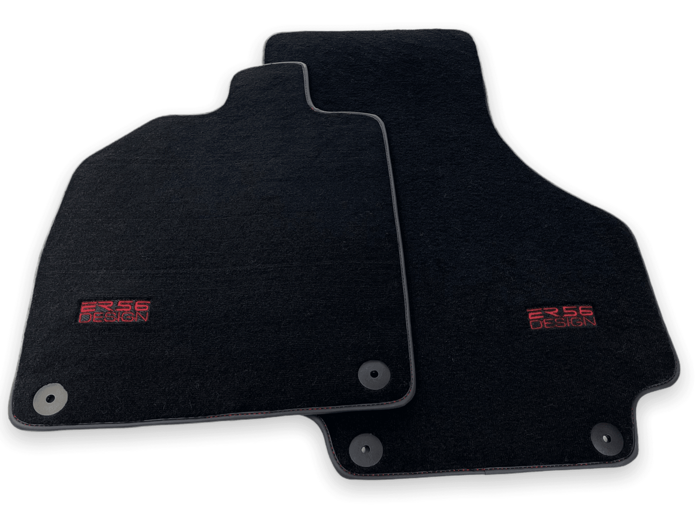 Black Floor Mats For Audi R8 2015-2023 ER56 Design - AutoWin