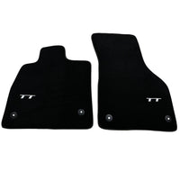 Black Floor Mats for Audi TT MK1 Convertible (1998-2006) - AutoWin