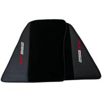 Black Floor Mats for Ferrari 296 GTB (2022-2024) with Leather - AutoWin