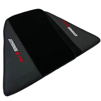 Black Floor Mats for Ferrari 296 GTB (2022-2024) with Leather - AutoWin