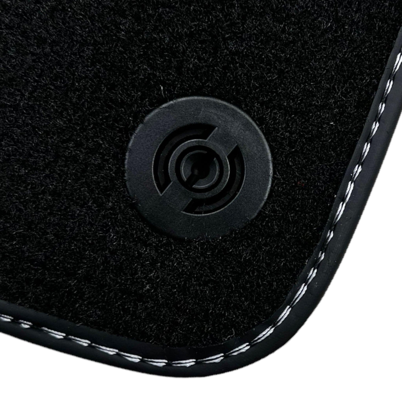 Black Floor Mats for Ferrari 458 Spider (2012-2015) with Crema Nappa Leather | Italian Edition - AutoWin