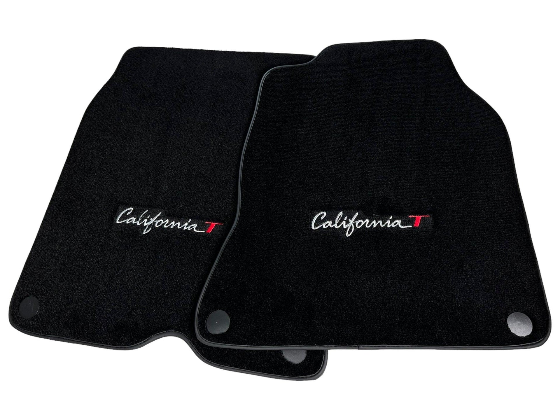 Black Floor Mats For Ferrari California T 2015–2018 - AutoWin