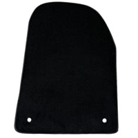 Black Floor Mats for Jeep Wrangler JK (2007-2018) 5 Doors Single Fixation - AutoWin