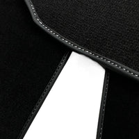 Black Floor Mats for Kia Carens 7 Seater (2006-2013) Manual - AutoWin