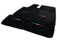Black Floor Mats For Maserati Ghibli 2013-2022 Italy Edition - AutoWin