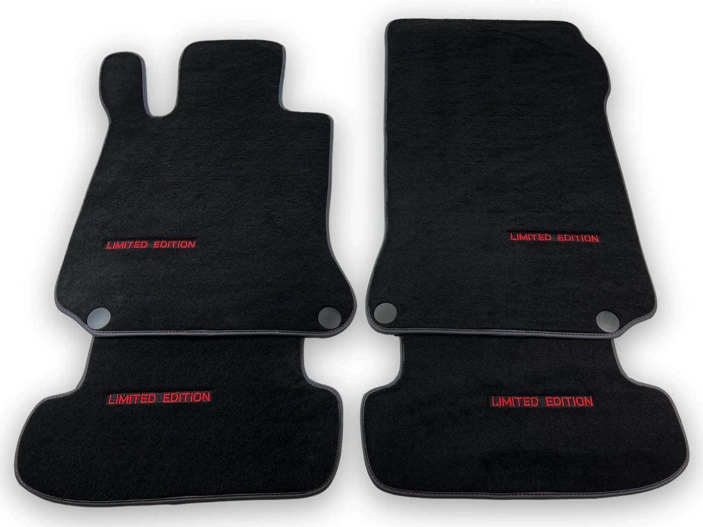 Black Floor Mats For Mercedes Benz E-Class S213 Estate (2020-2023) | Limited Edition - AutoWin