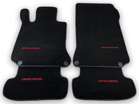 Black Floor Mats For Mercedes Benz E-Class S213 Estate (2020-2023) | Limited Edition - AutoWin