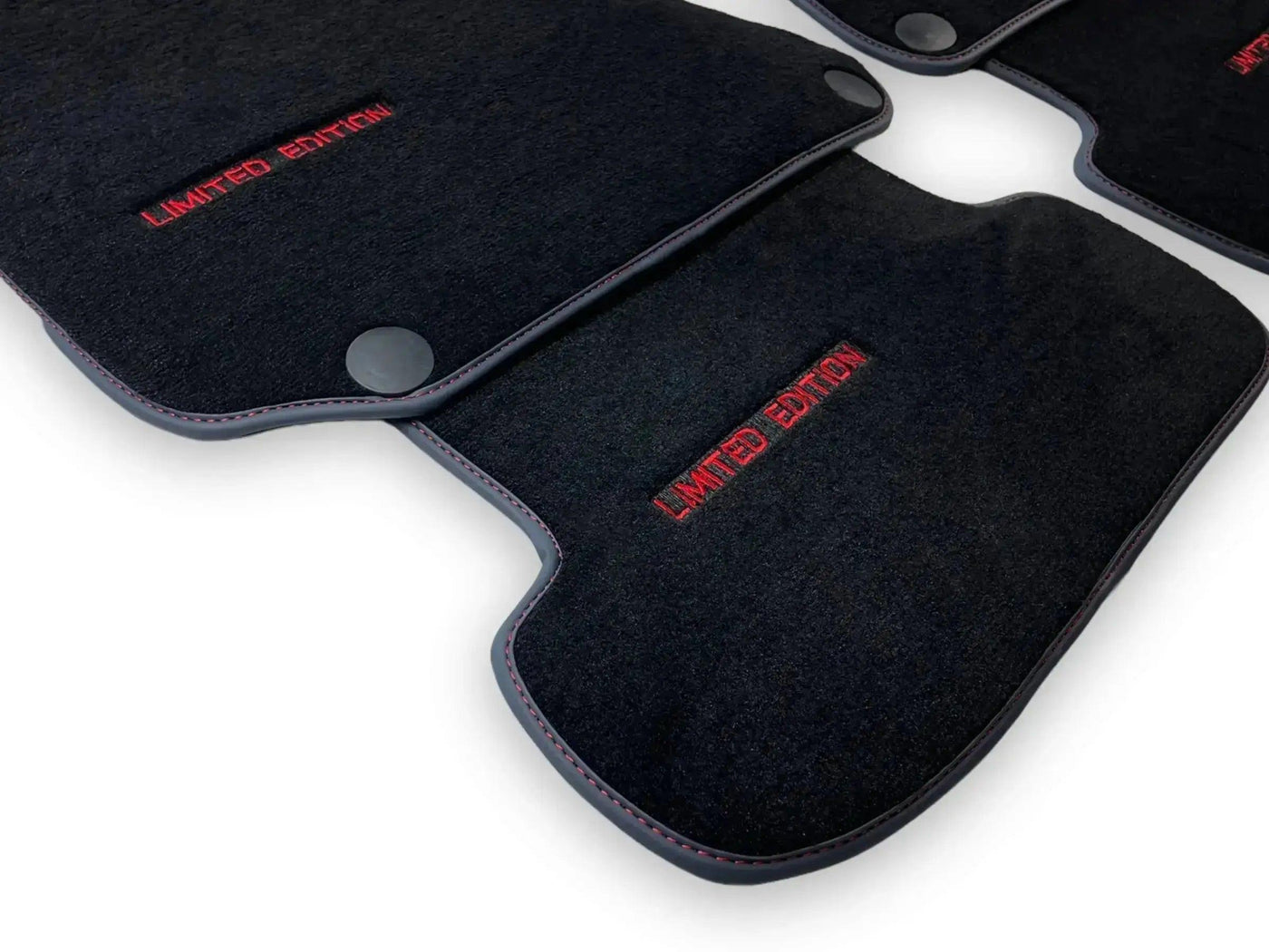 Black Floor Mats For Mercedes Benz GLB-Class X247 (2020-2023) | Limited Edition - AutoWin