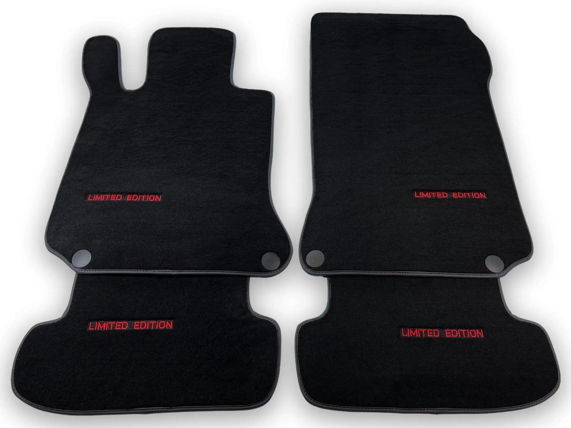 Black Floor Mats For Mercedes Benz R-Class V251 (2005-2013) Long Wheelbase | Limited Edition - AutoWin