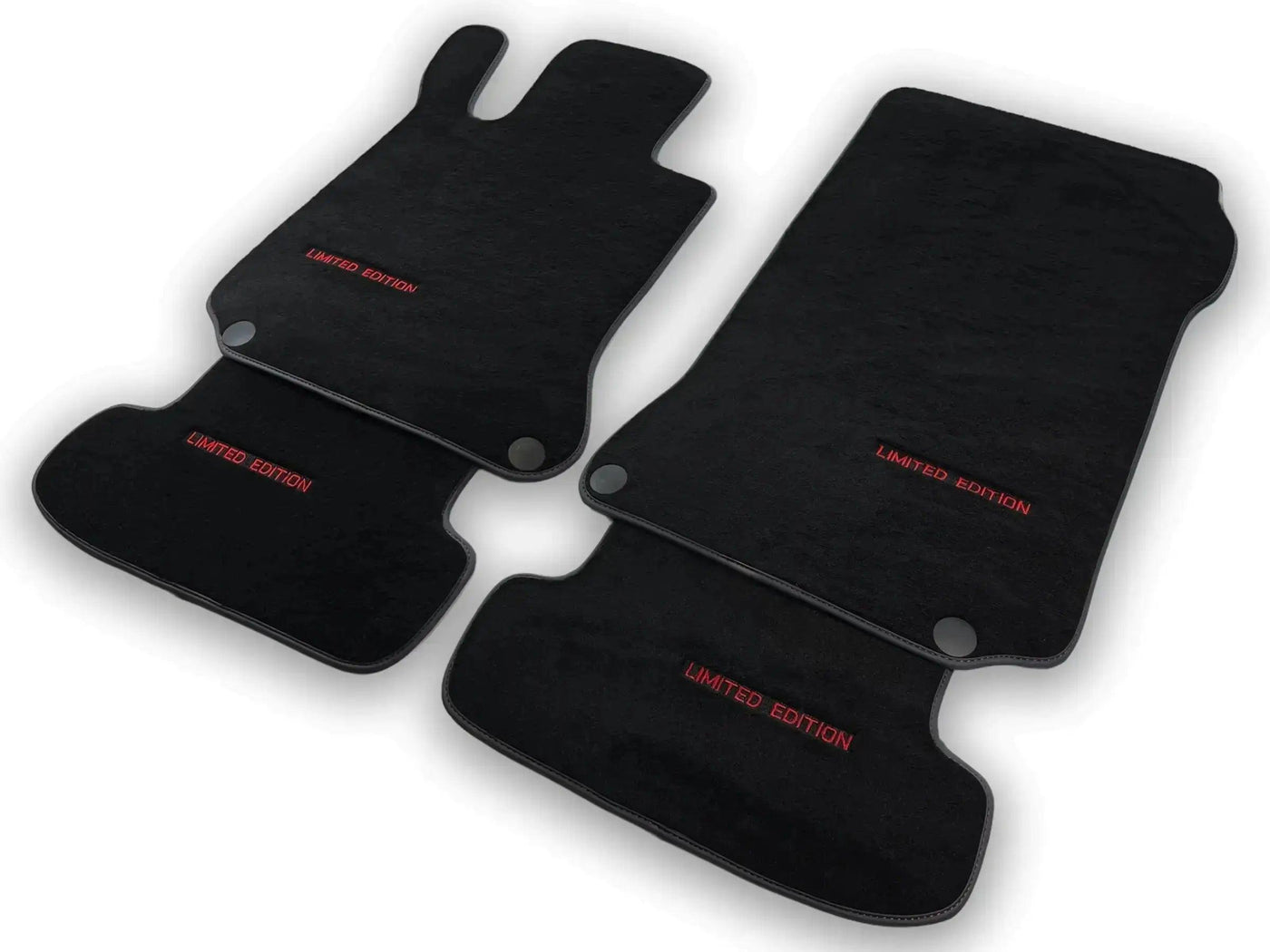Black Floor Mats For Mercedes Benz S-Class V223 (2020-2023) Long Wheelbase | Limited Edition - AutoWin