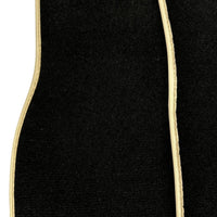 Black Floor Mats For Mercedes-Benz SL-Class R129 (1989-2001) Beige Trim - AutoWin