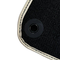 Black Floor Mats For Mercedes-Benz SL-Class R129 (1989-2001) ER56 Design - AutoWin