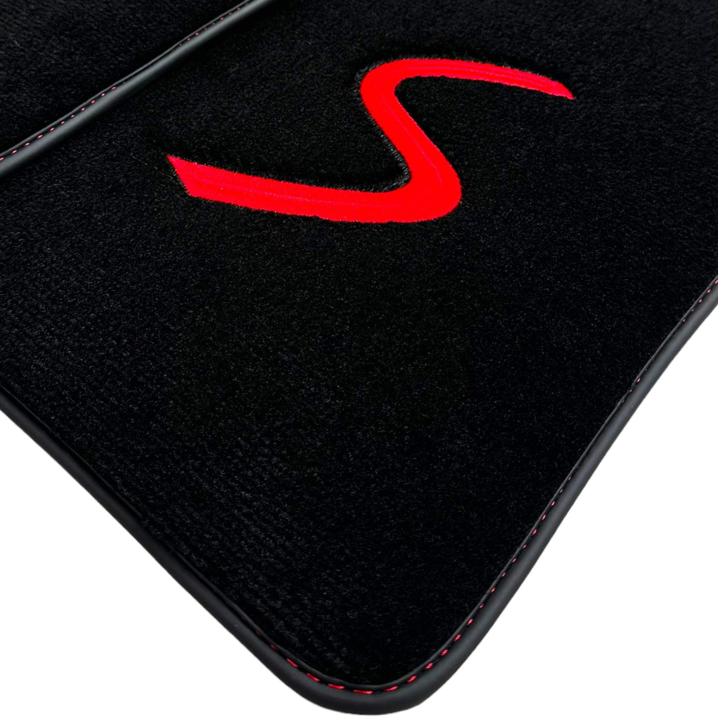 Black Floor Mats for Mini Cooper / One R53 (2001-2007) Cooper S - AutoWin