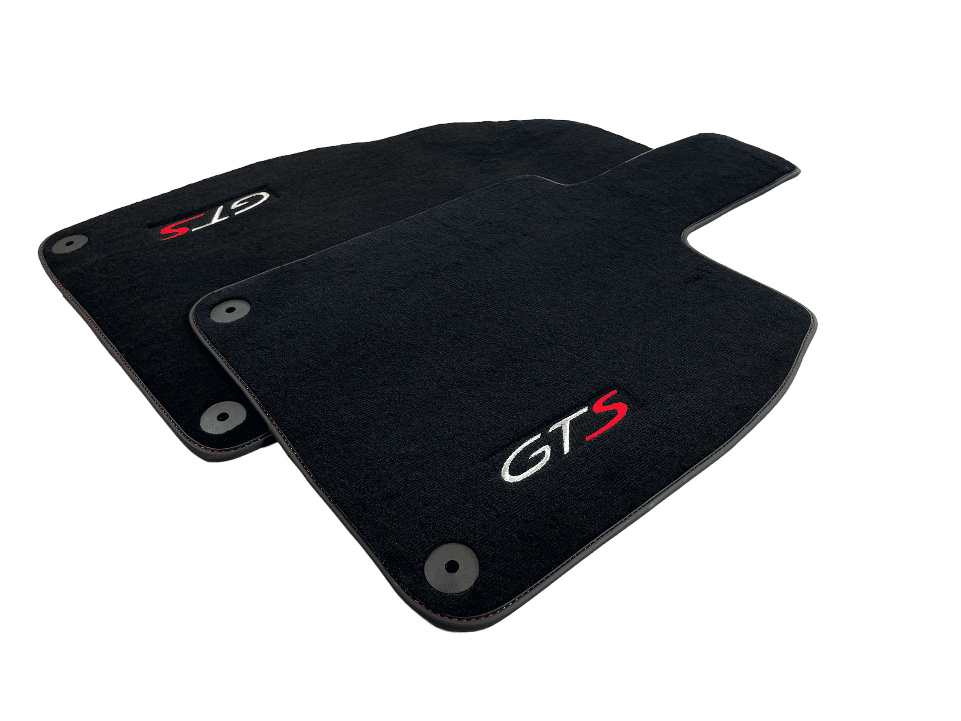Black Floor Mats for Porsche 718 Cayman GTS (2017-2023) - AutoWin