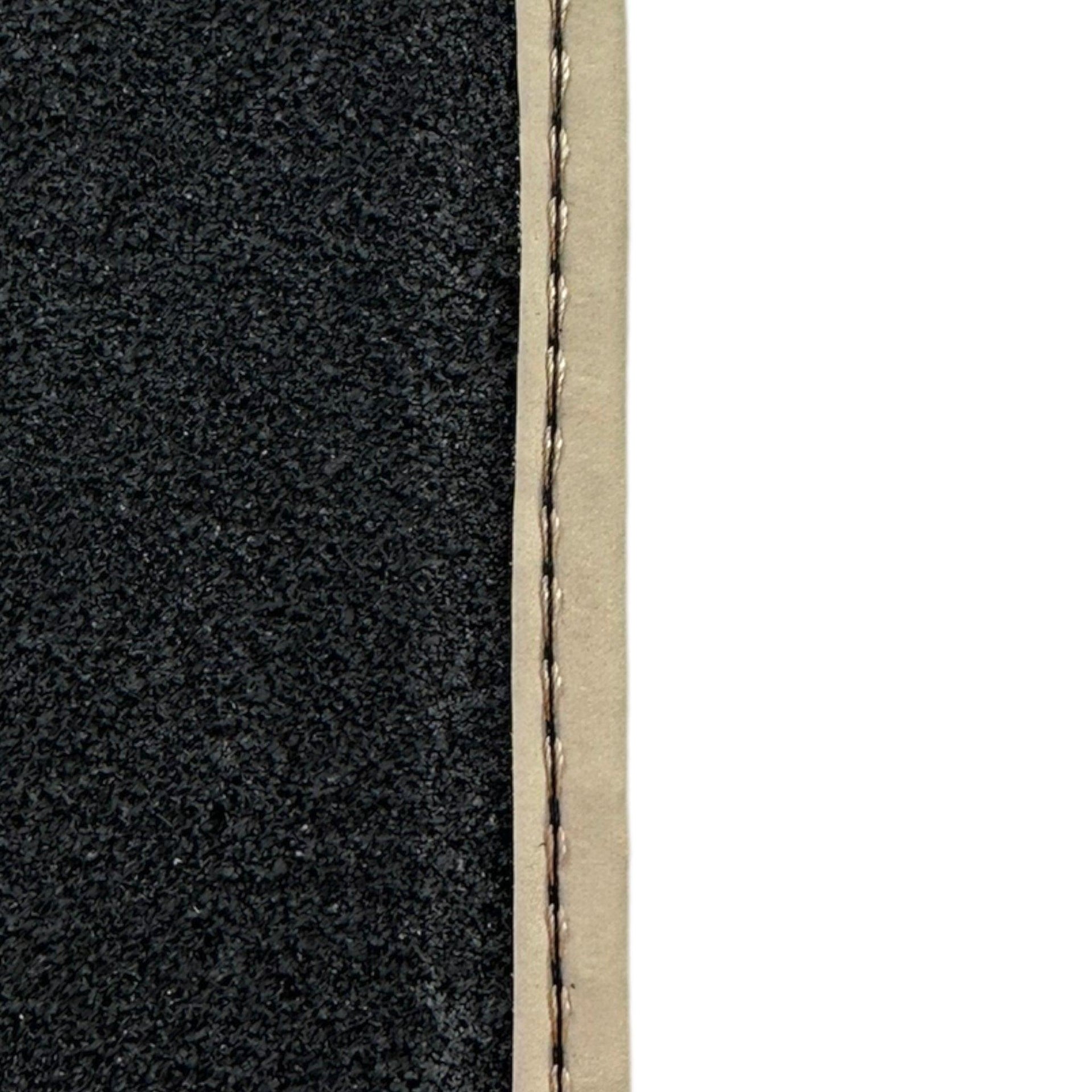 Black Floor Mats for Porsche 911 - 997 (2005-2011) ER56 Design - AutoWin