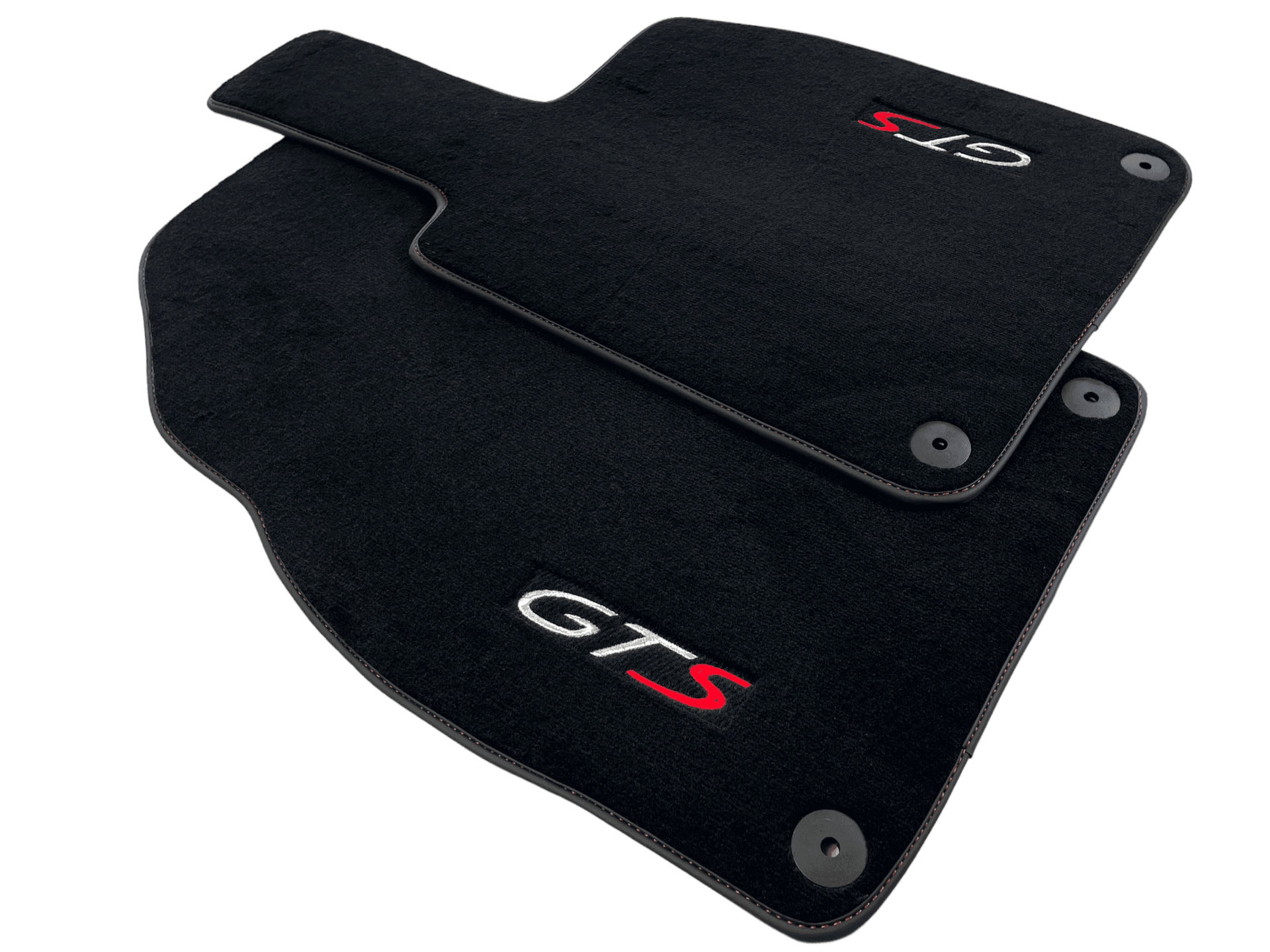 Black Floor Mats for Porsche 981 Boxster (2013-2016) - AutoWin