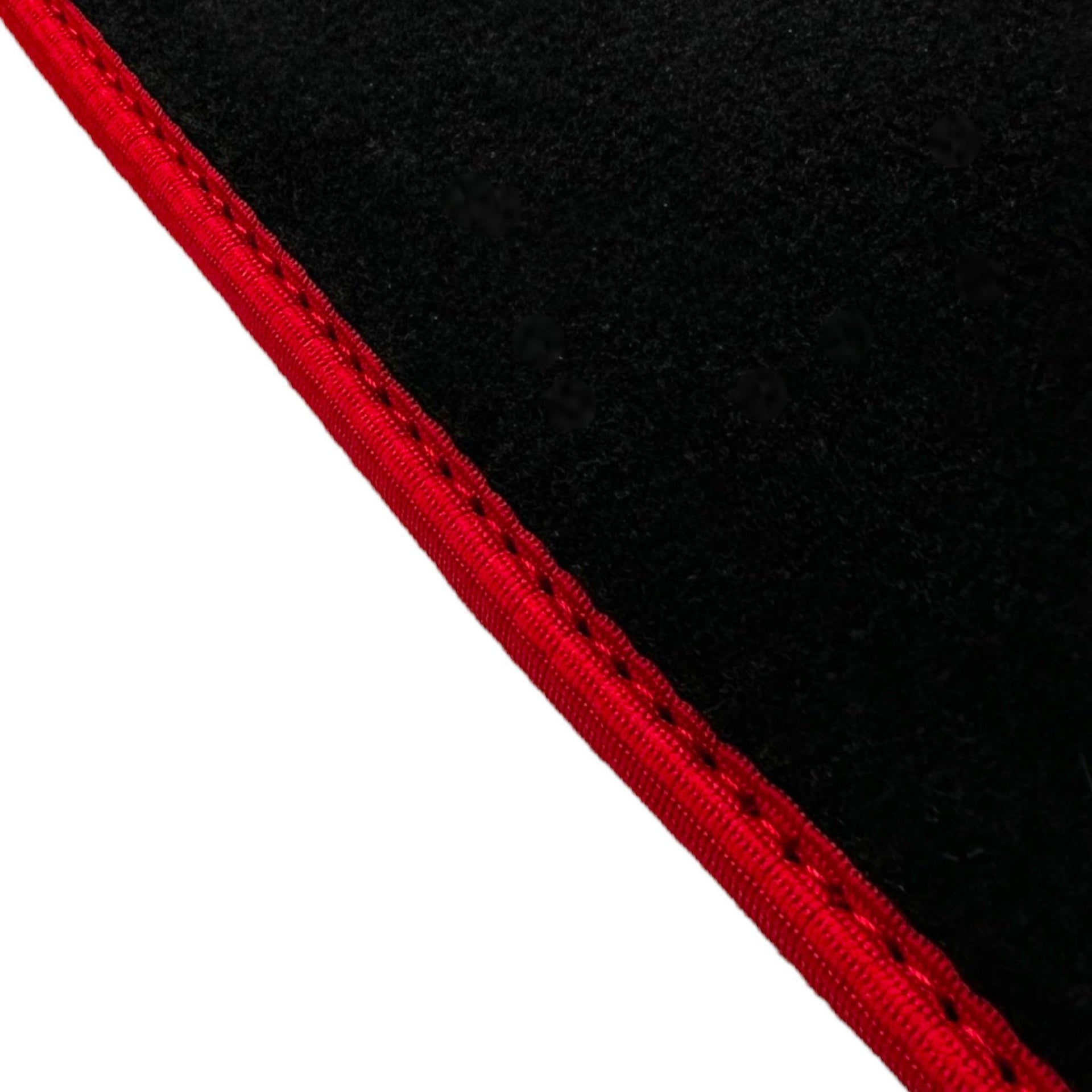 Black Floor Mats Red Trim for Pontiac FireBird (1970-1981) Trans Am - AutoWin