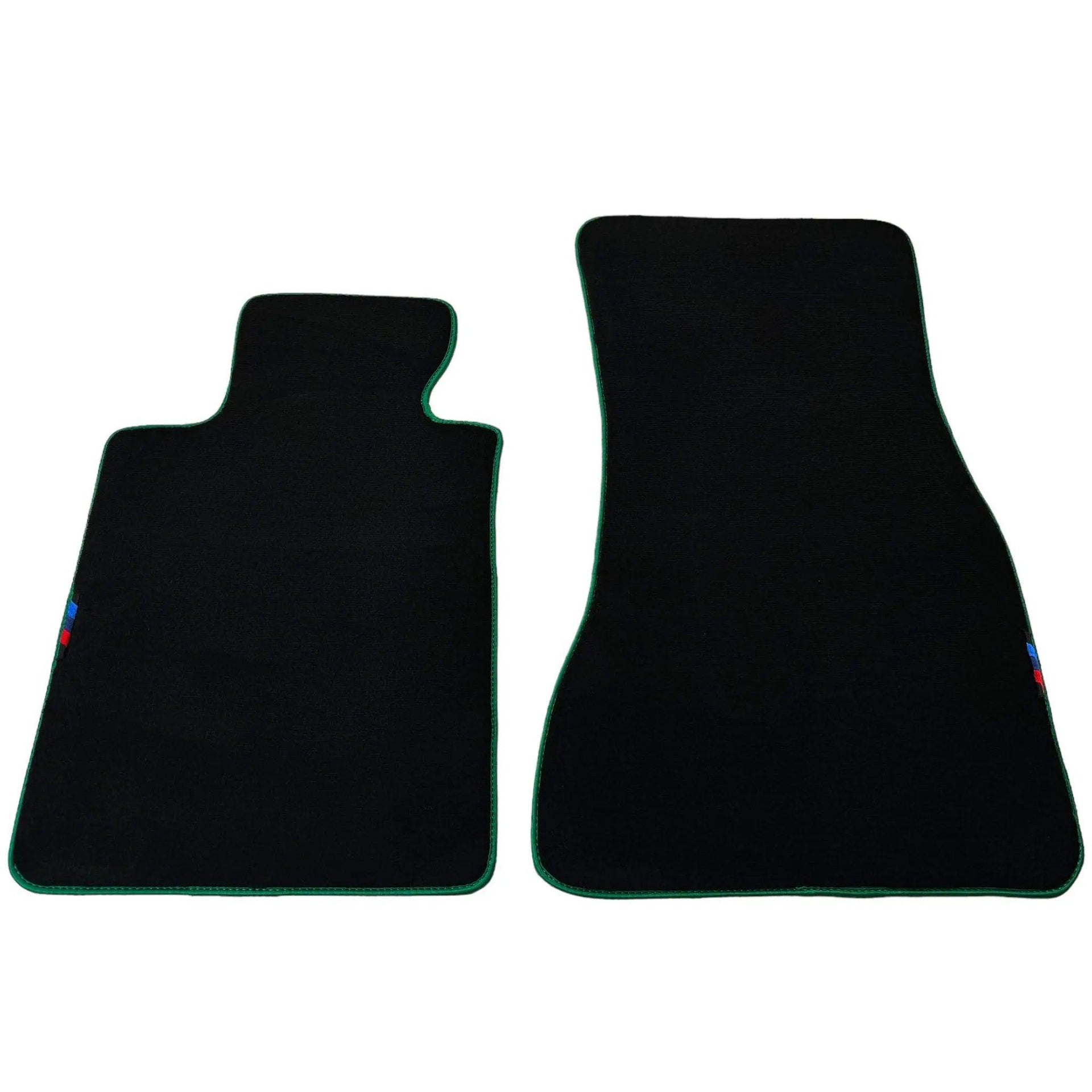 Black Mats For BMW 5 Series G30 | Green Trim - AutoWin
