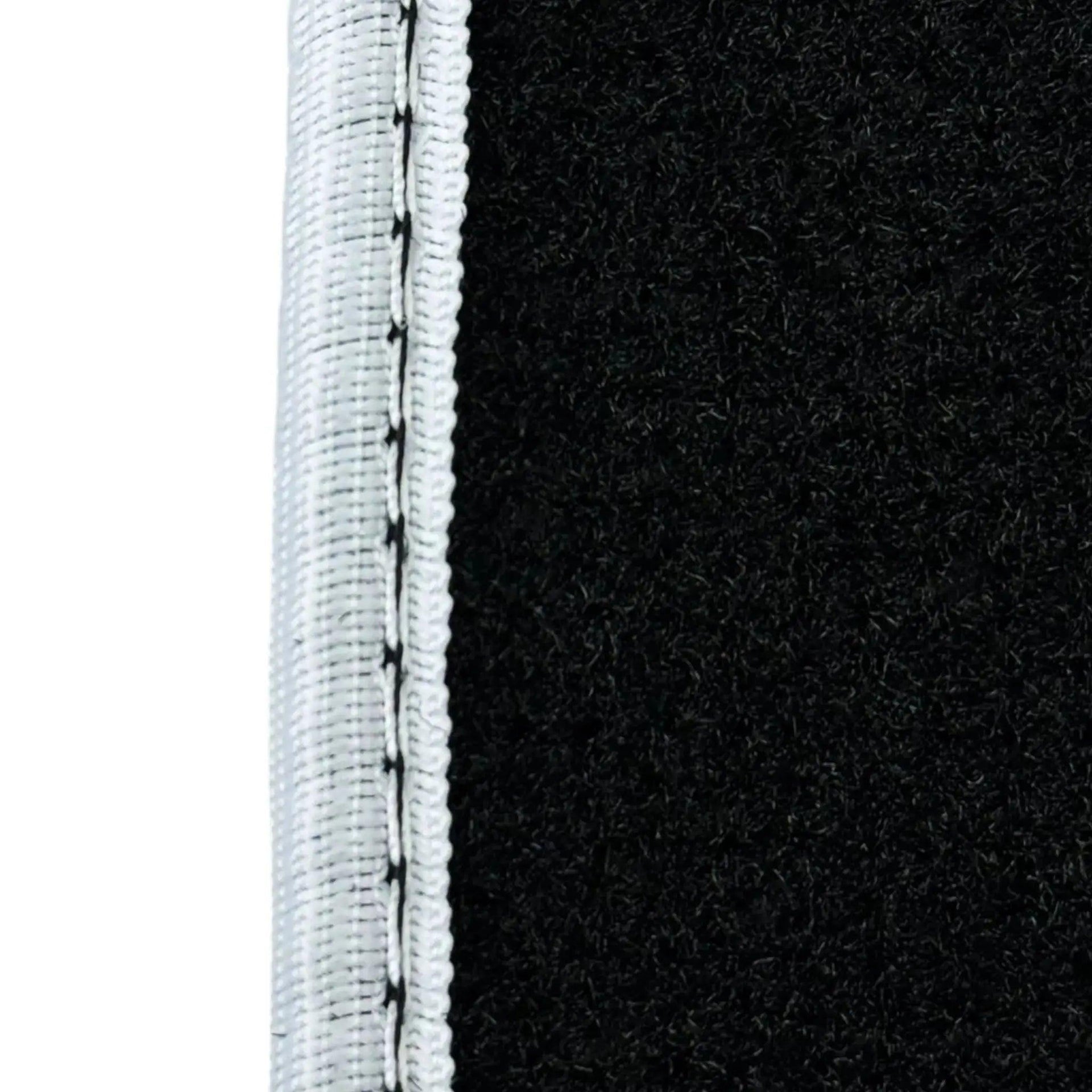 Black Mats For BMW X3 - E83 SUV | White Trim - AutoWin